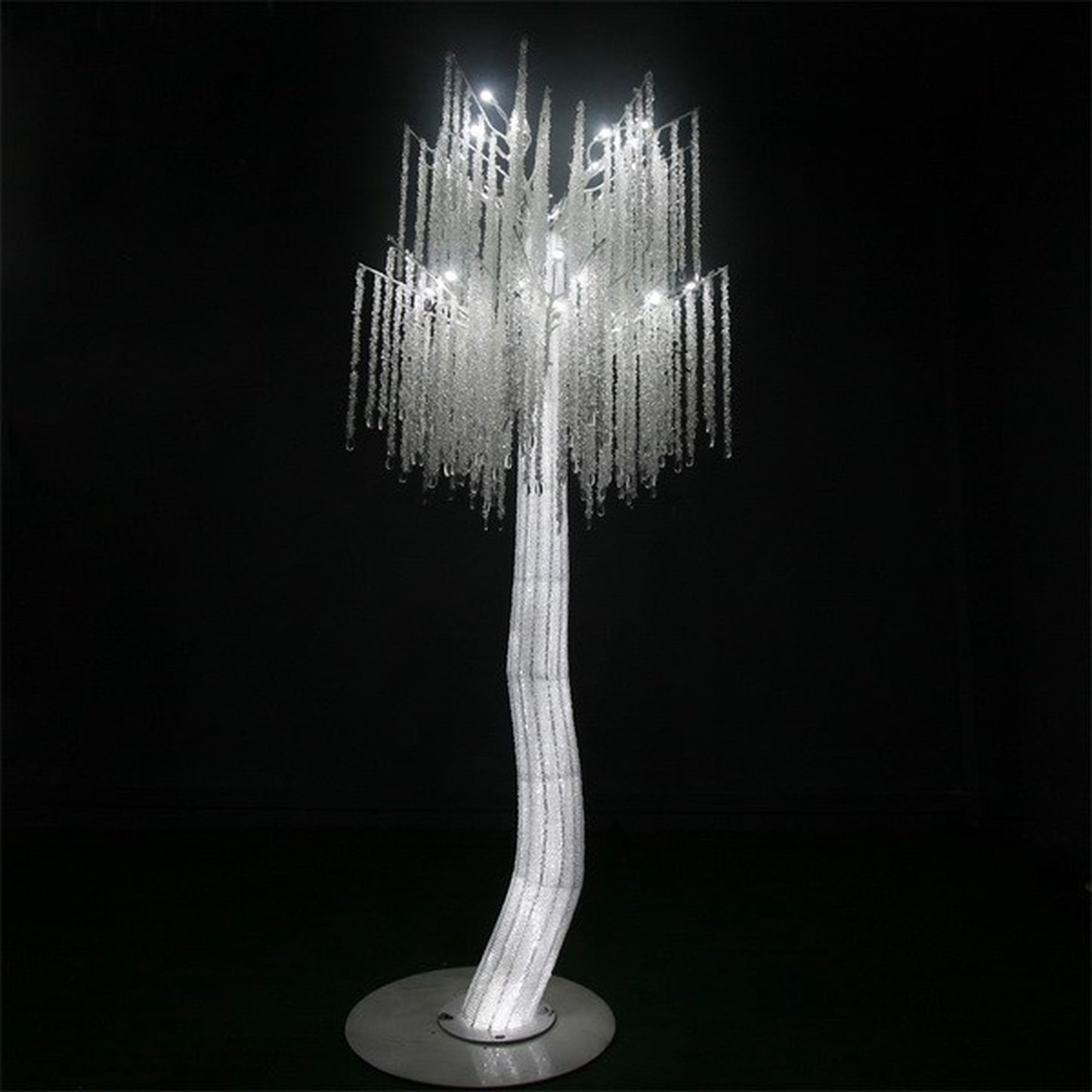 Tree-Led Crystal Tree - 40 Led Lights - 2.7 M High | Holiday | Modishstore