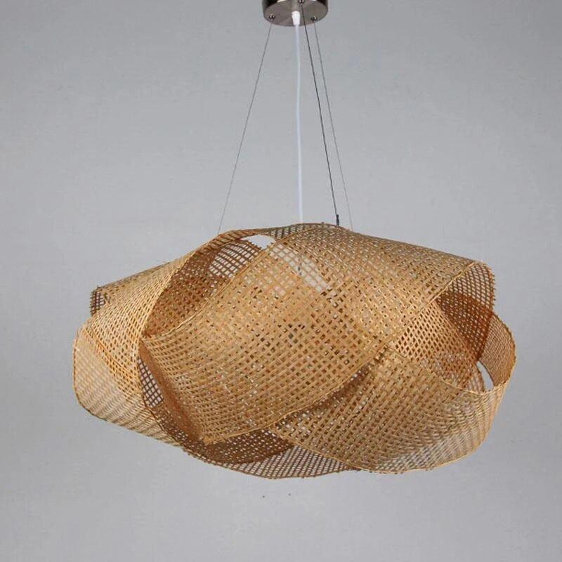 Bamboo Cloud Tatami Plafon Pendant Lamp | ModishStore | Pendant Lamps-3