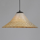 Bamboo Wicker Rattan Hat Shade Pendant Light by Artisan Living | ModishStore | Pendant Lamps-6