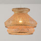 Bamboo Wicker Rattan Shade Chandelier Light By Artisan Living | ModishStore | Chandeliers-5