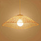 Bamboo Wicker Rattan Umbrella Pendant Light By Artisan Living-2