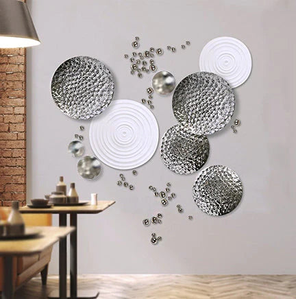 Stainless Steel 6"D Half Ball By Gold Leaf Design Group | Wall Art | Modishstore - 3