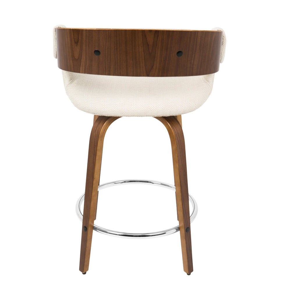 LumiSource Elisa Counter Stool - Set of 2-10
