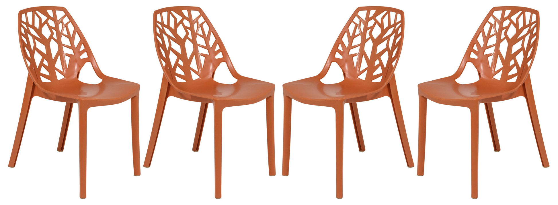 LeisureMod Modern Cornelia Dining Chair, Set of 4 | Dining Chairs | Modishstore - 10