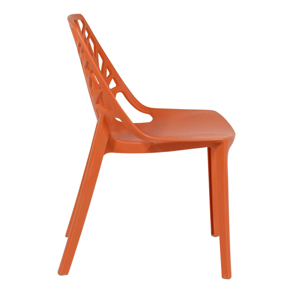LeisureMod Modern Cornelia Dining Chair, Set of 4 | Dining Chairs | Modishstore - 5