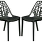 LeisureMod Modern Cornelia Dining Chair, Set of 4 | Dining Chairs | Modishstore - 13