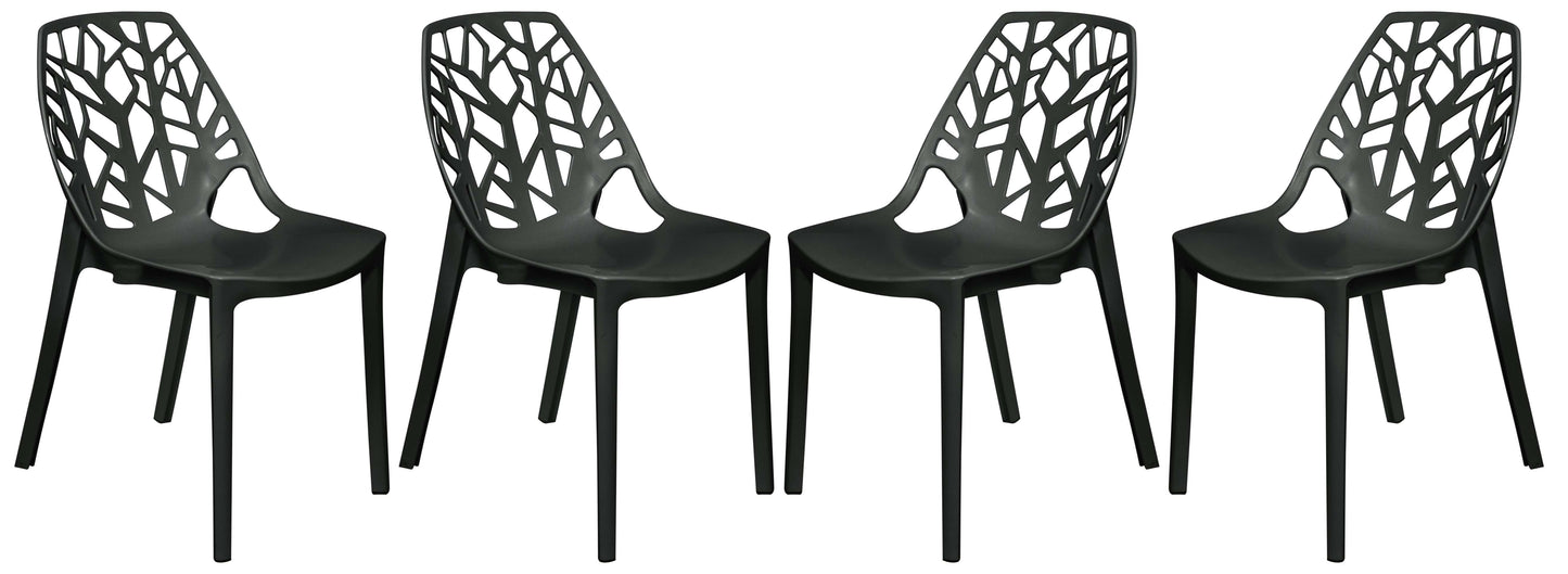 LeisureMod Modern Cornelia Dining Chair, Set of 4 | Dining Chairs | Modishstore - 13