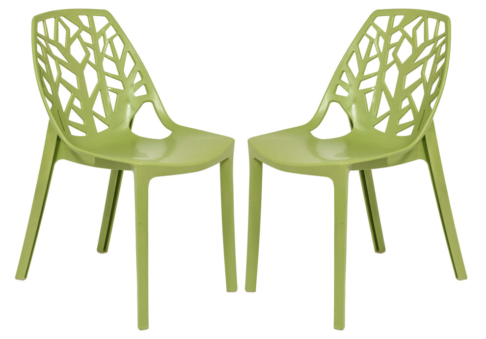 LeisureMod Modern Cornelia Dining Chair, Set of 2 | Dining Chairs | Modishstore - 53