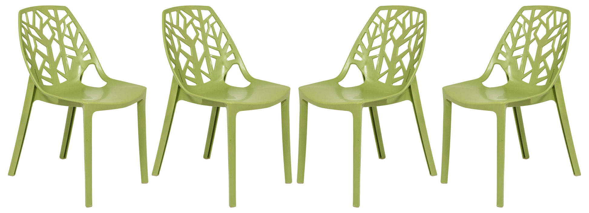 LeisureMod Modern Cornelia Dining Chair, Set of 4 | Dining Chairs | Modishstore - 28
