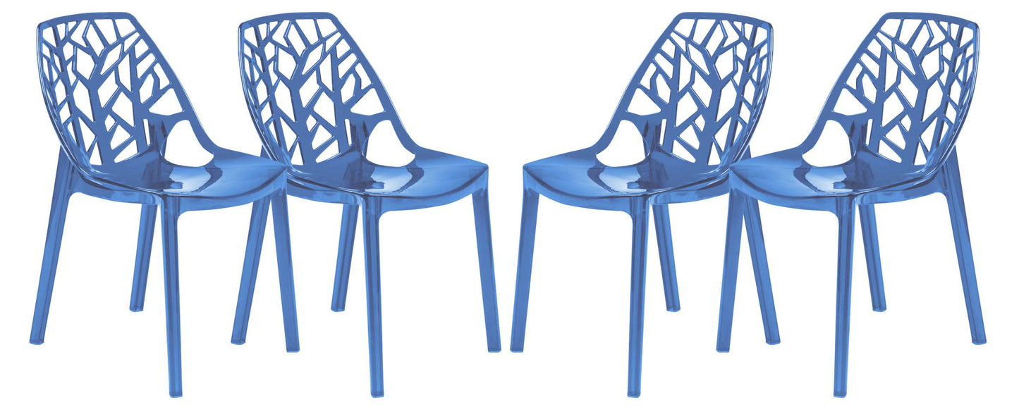 LeisureMod Modern Cornelia Dining Chair, Set of 4 | Dining Chairs | Modishstore - 27