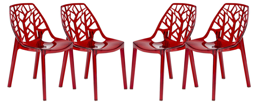 LeisureMod Modern Cornelia Dining Chair, Set of 4 | Dining Chairs | Modishstore - 17