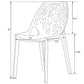 LeisureMod Modern Cornelia Dining Chair, Set of 4 | Dining Chairs | Modishstore - 16