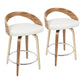 LumiSource Grotto Counter Stool - Set of 2-45