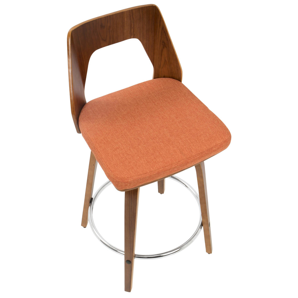 LumiSource Trilogy 24" Counter Stool - Set of 2-3