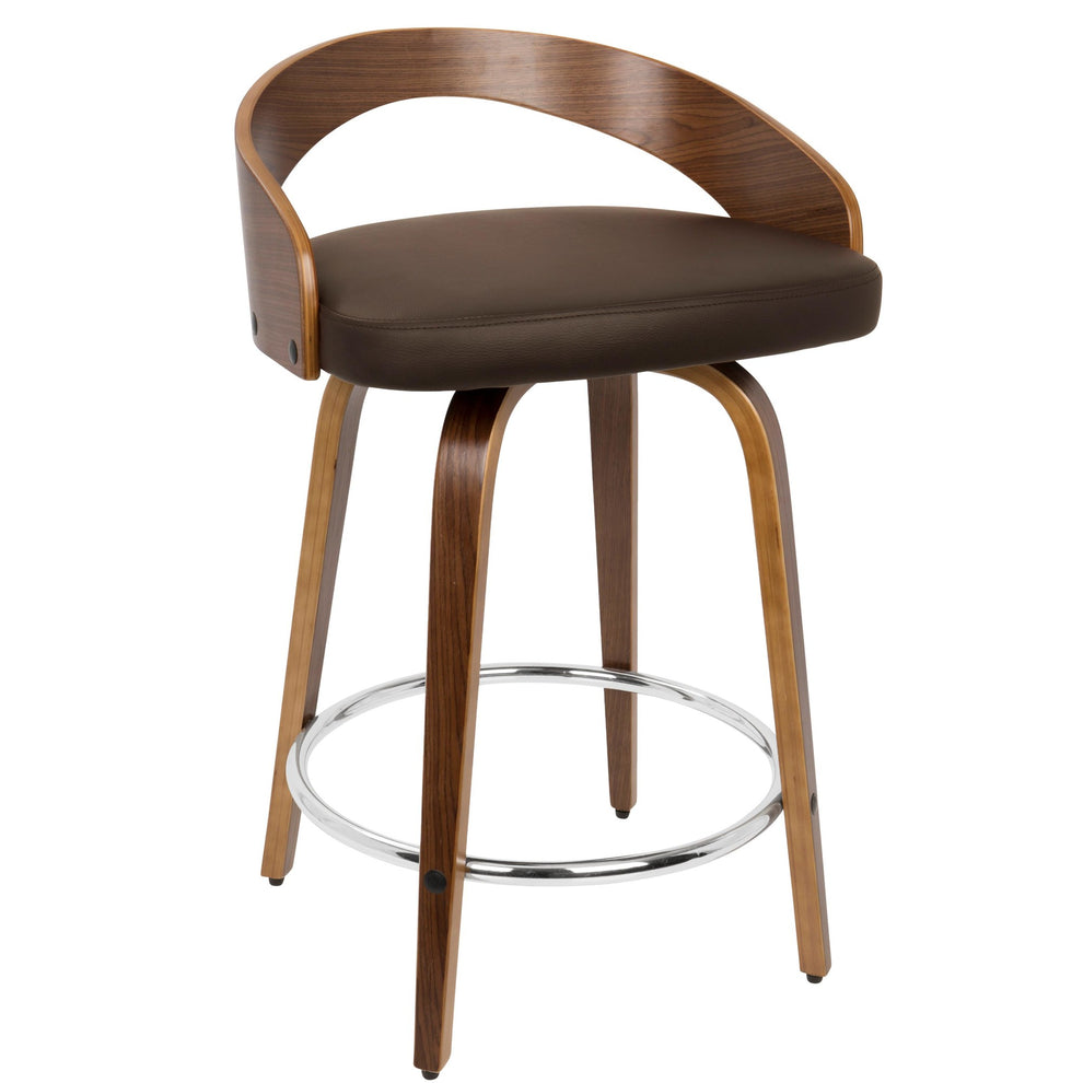 LumiSource Grotto Counter Stool - Set of 2-26