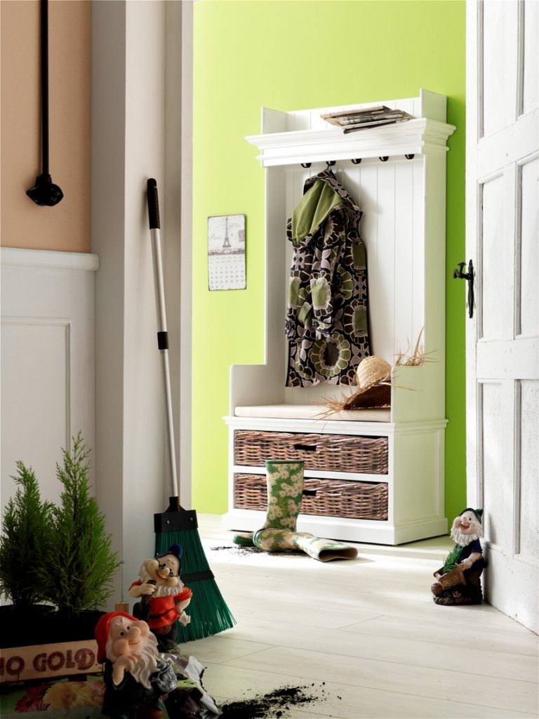 Entryway Coat Rack & Bench Unit By Novasolo - CA593 | Dressers | Modishstore