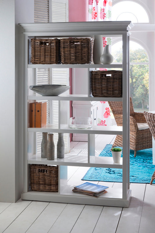Room Divider with Basket Set By Novasolo - CA603 | Shelves & Shelving Units | Modishstore