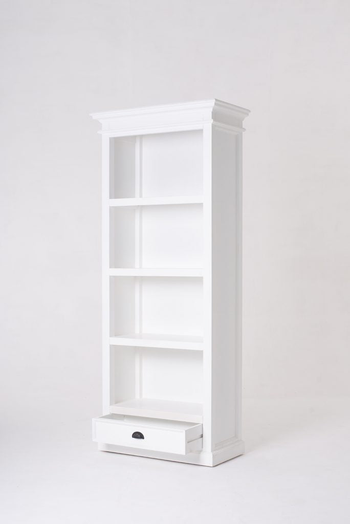 Bookcase with 1 Drawer By Novasolo - CA604 | Bookcases | Modishstore - 4