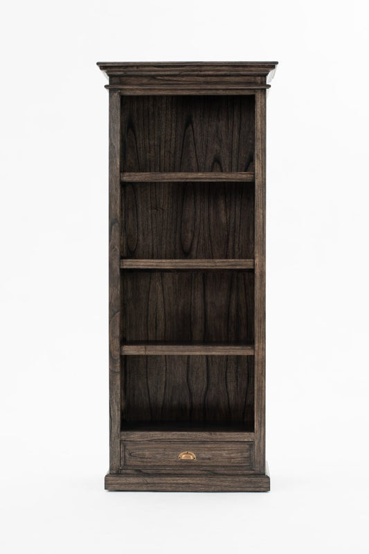 Bookcase with 1 Drawer By Novasolo - CA604BW | Bookcases | Modishstore