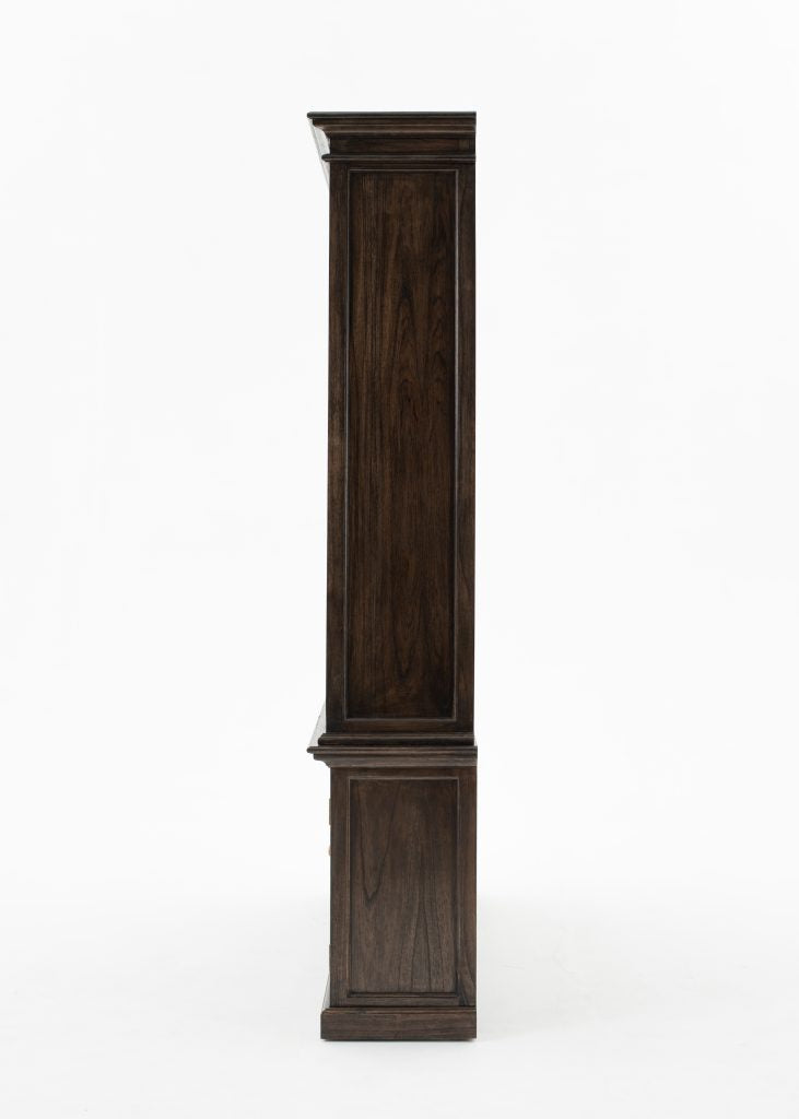 Double-Bay Hutch Unit By Novasolo - CA613BW | Bookcases | Modishstore - 11