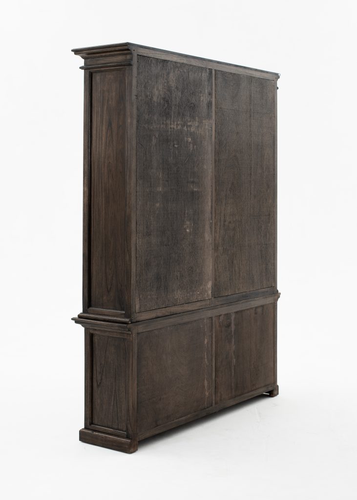 Double-Bay Hutch Unit By Novasolo - CA613BW | Bookcases | Modishstore - 10