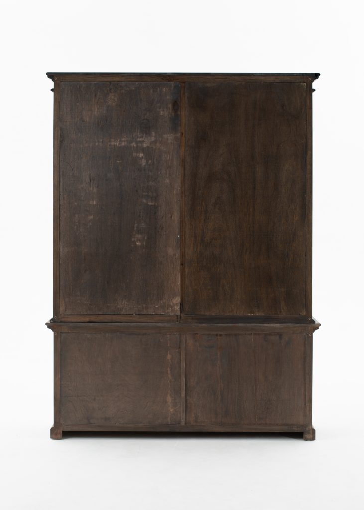 Double-Bay Hutch Unit By Novasolo - CA613BW | Bookcases | Modishstore - 9