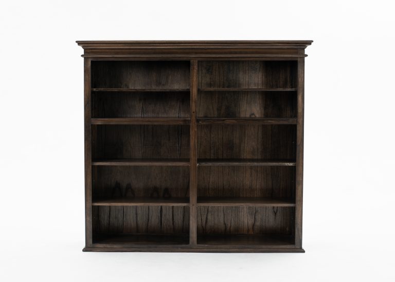 Double-Bay Hutch Unit By Novasolo - CA613BW | Bookcases | Modishstore - 8