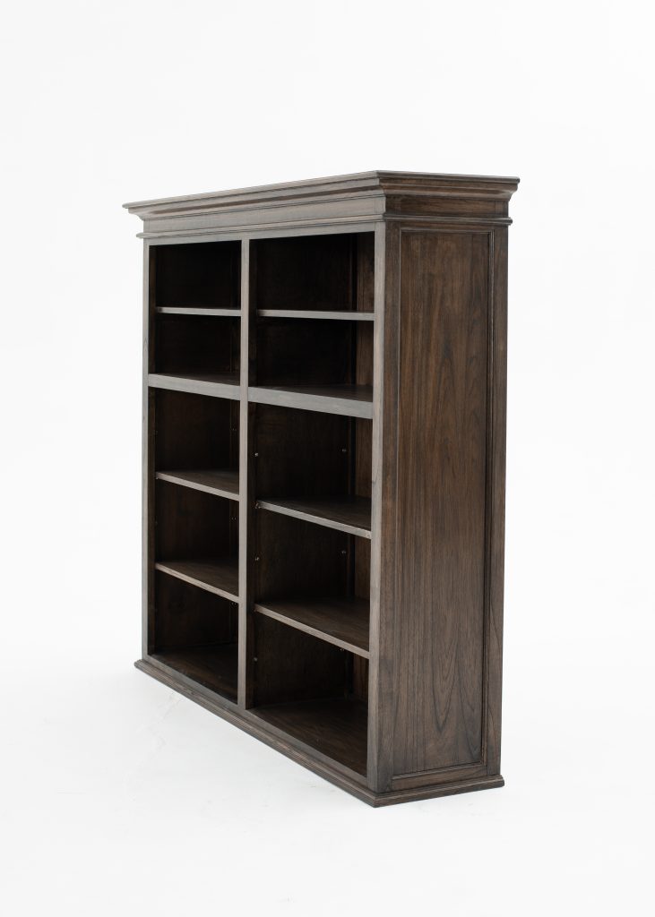 Double-Bay Hutch Unit By Novasolo - CA613BW | Bookcases | Modishstore - 7