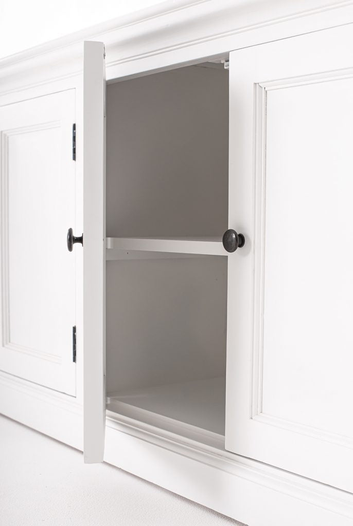 Triple-Bay Hutch Unit By Novasolo - CA614 | Bookcases | Modishstore - 4