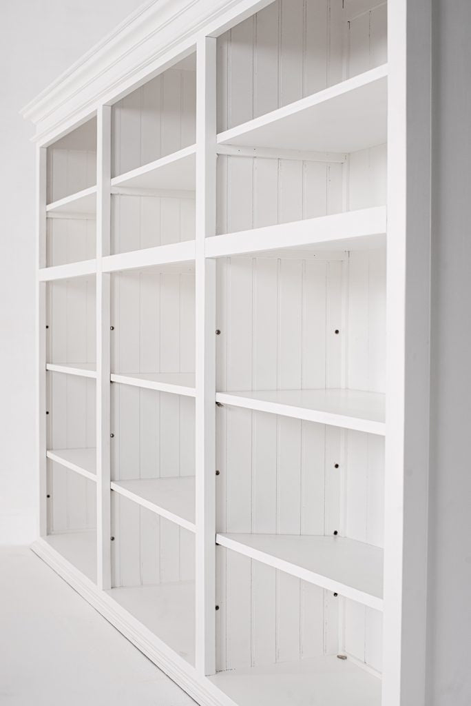 Triple-Bay Hutch Unit By Novasolo - CA614 | Bookcases | Modishstore - 3