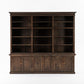 Triple-Bay Hutch Unit By Novasolo - CA614BW | Bookcases | Modishstore - 14