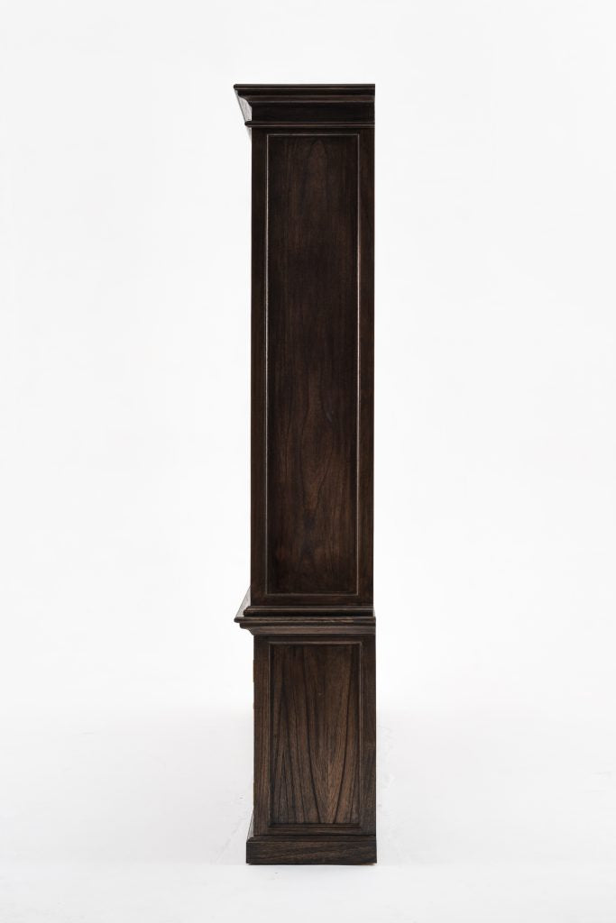 Triple-Bay Hutch Unit By Novasolo - CA614BW | Bookcases | Modishstore - 12