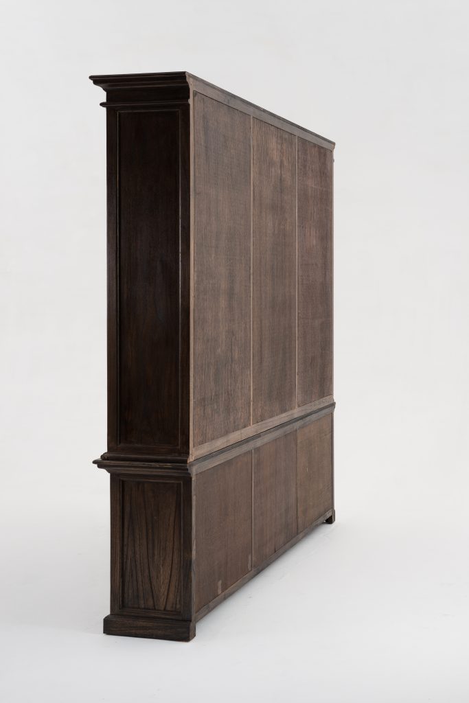 Triple-Bay Hutch Unit By Novasolo - CA614BW | Bookcases | Modishstore - 11