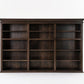 Triple-Bay Hutch Unit By Novasolo - CA614BW | Bookcases | Modishstore - 9