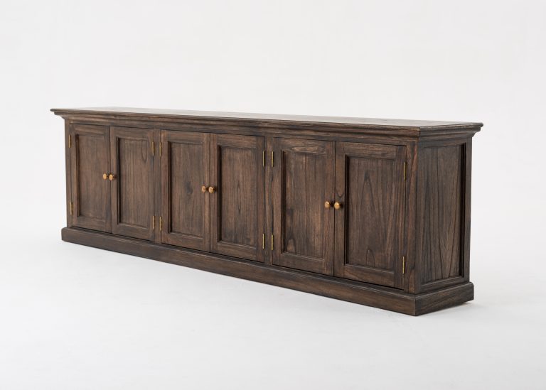 Triple-Bay Hutch Unit By Novasolo - CA614BW | Bookcases | Modishstore - 5