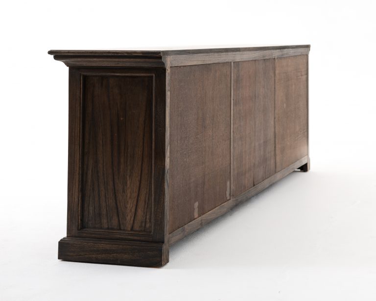 Triple-Bay Hutch Unit By Novasolo - CA614BW | Bookcases | Modishstore - 2