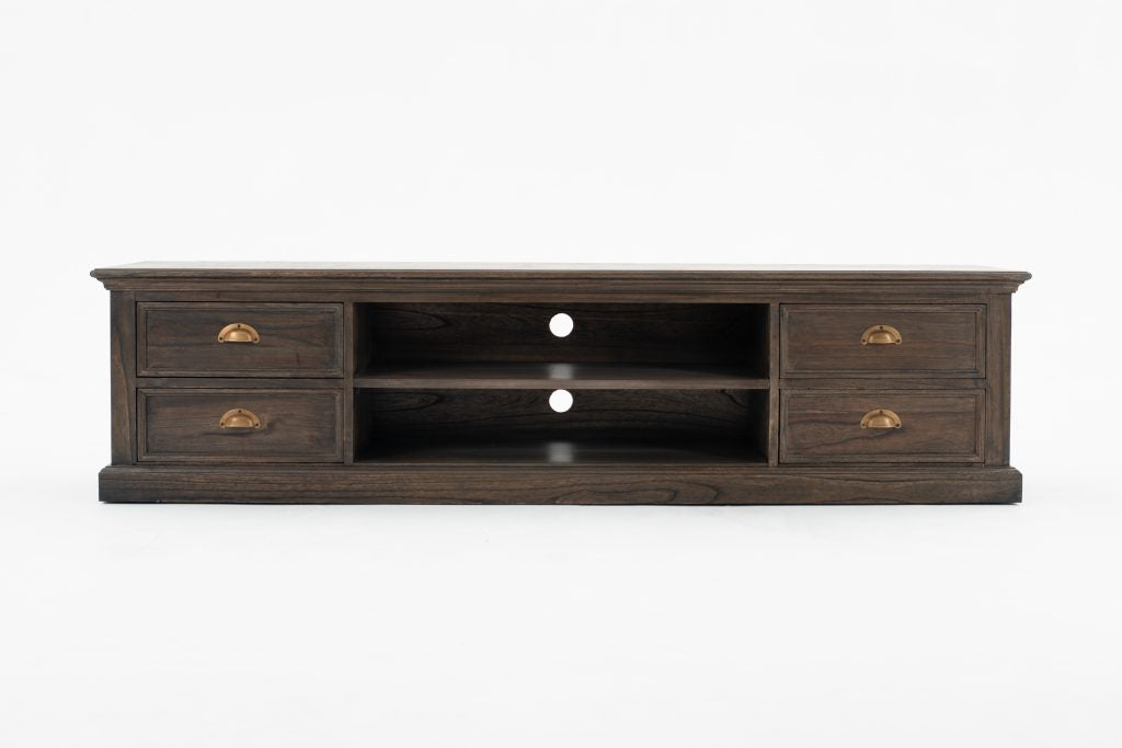 Large ETU with 4 drawers By Novasolo - CA631BW | TV Stands | Modishstore