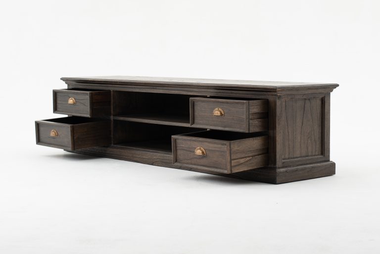 Large ETU with 4 drawers By Novasolo - CA631BW | TV Stands | Modishstore - 9