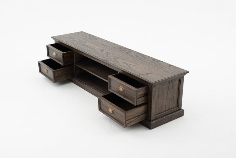 Large ETU with 4 drawers By Novasolo - CA631BW | TV Stands | Modishstore - 6