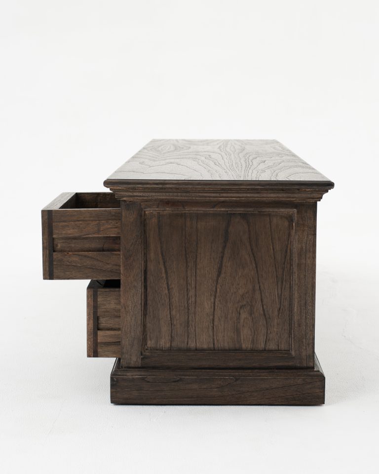 Large ETU with 4 drawers By Novasolo - CA631BW | TV Stands | Modishstore - 3