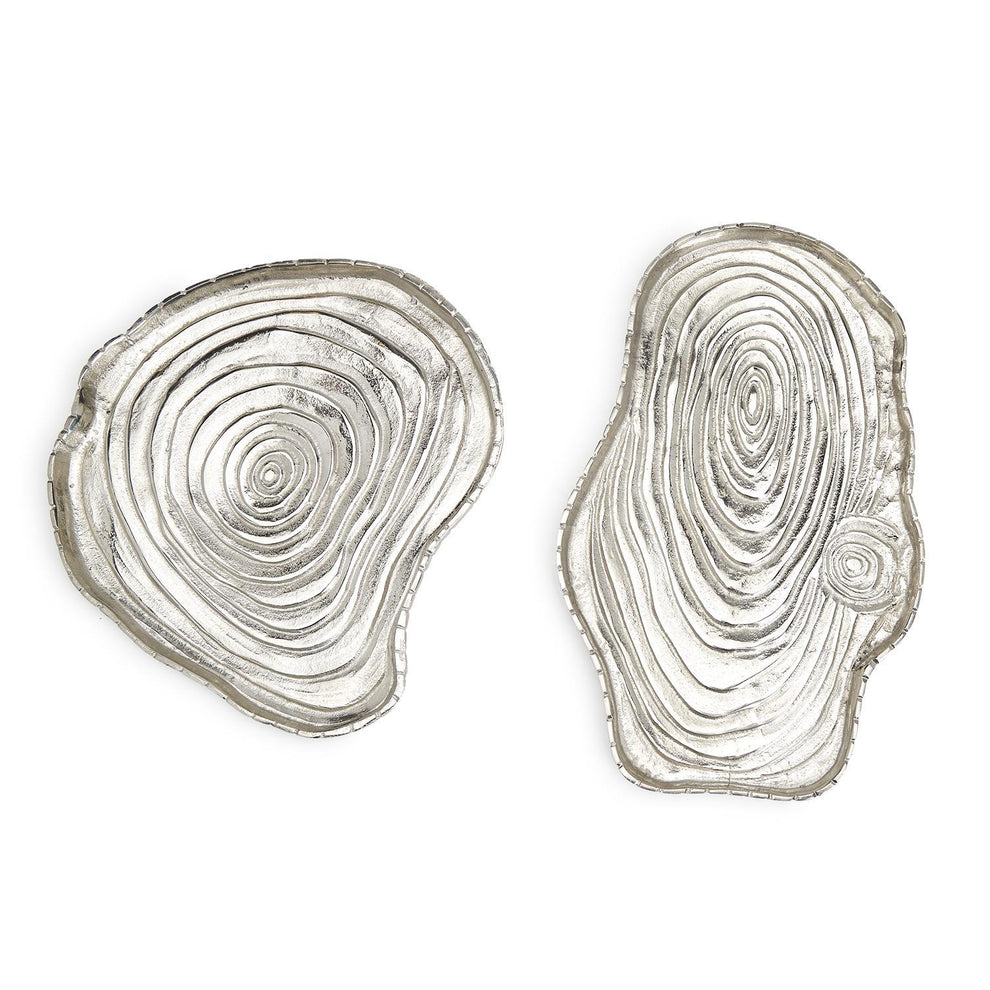 Tree Ring Tray Set Of 4 By Tozai Home | Trays | Modishstore - 1