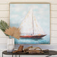 Framed Sailboat Oil Painting By Kalalou | Wall Painting | Modishstore