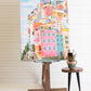 Colorful Houses Oil Painting By Kalalou | Wall Painting | Modishstore - 4