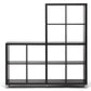 Baxton Studio Sunna Dark Brown Modern Cube Shelving Unit | Modishstore | Shelves & Shelving Units
