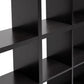 baxton studio sunna dark brown modern cube shelving unit | Modish Furniture Store-3