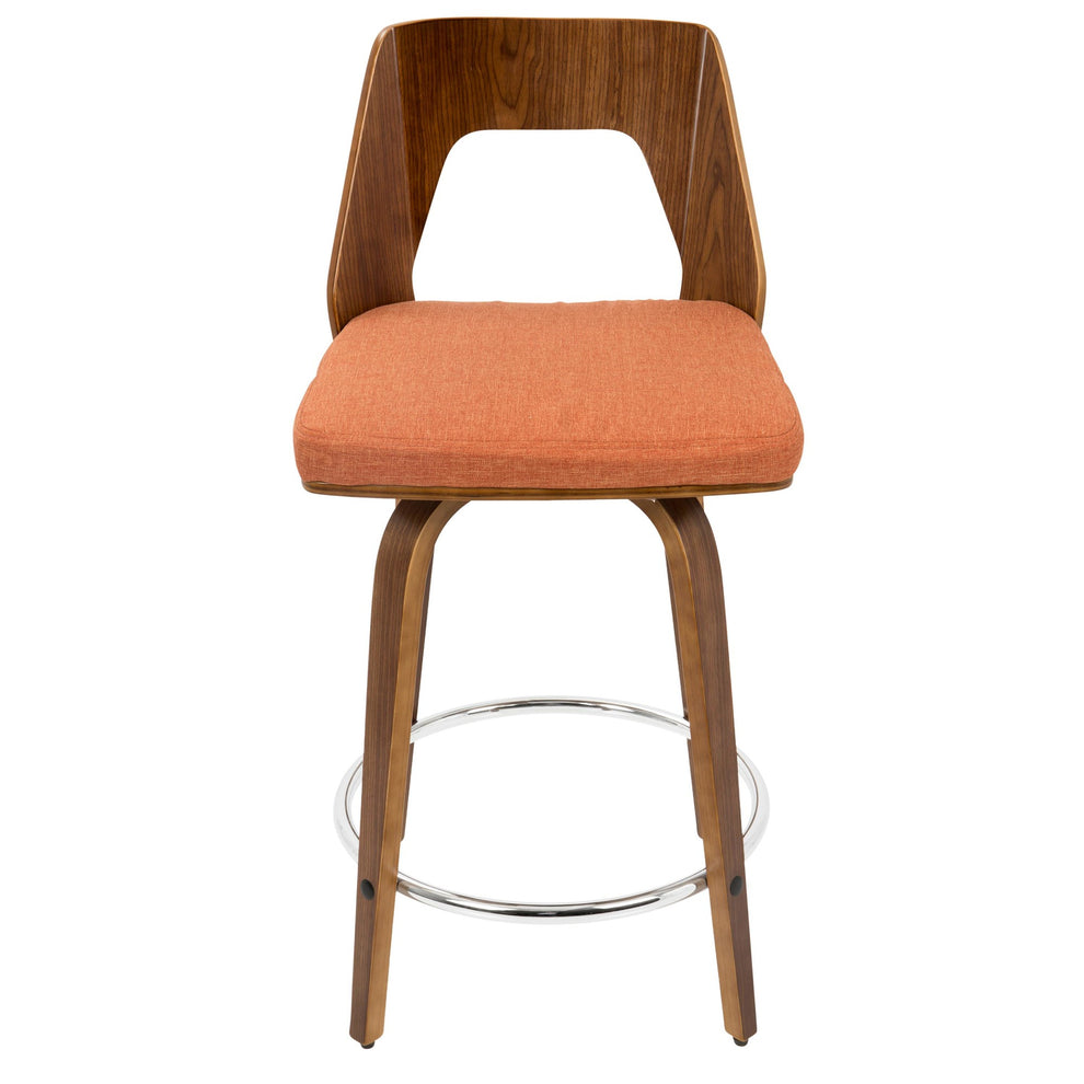 LumiSource Trilogy 24" Counter Stool - Set of 2-5
