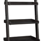 Sleek Wooden Ladder Bookcase With 5 Shelves, Brown By Benzara | Bookcases | Modishstore - 3