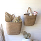 Set Of Two Tall Oval Woven Seagrass Baskets By Kalalou | Bins, Baskets & Buckets | Modishstore