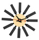 LeisureMod Vdara Modern Design Block Silent Non-Ticking Wall Clock | Clocks | Modishstore - 5
