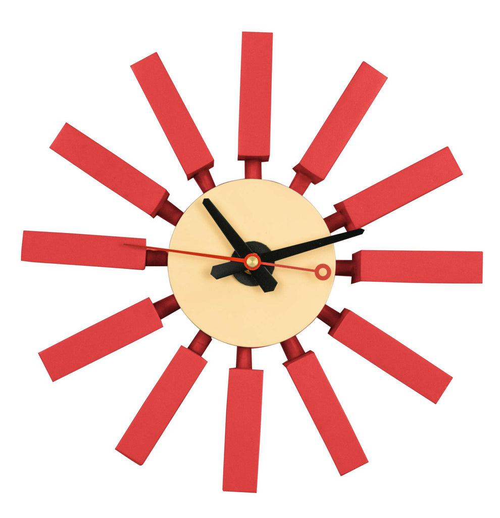 LeisureMod Vdara Modern Design Block Silent Non-Ticking Wall Clock | Clocks | Modishstore - 13